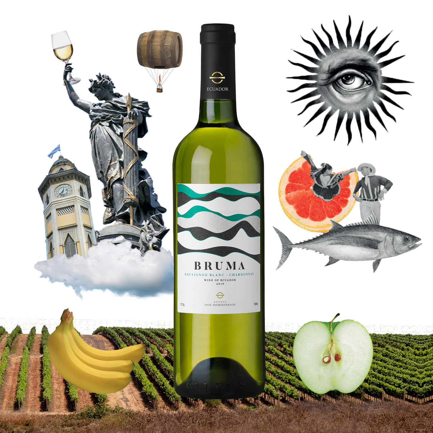 Bruma - Sauvignon Blanc/Chardonnay - Bodega Dos Hemisferios