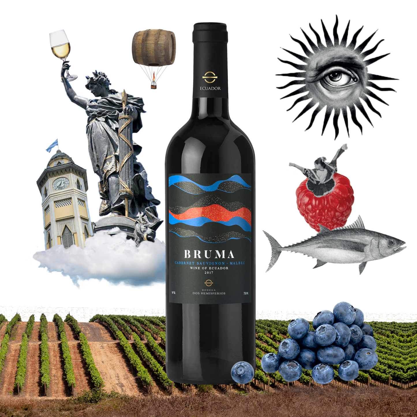 Bruma - Cabernet Sauvignon/Malbec - Bodega Dos Hemisferios
