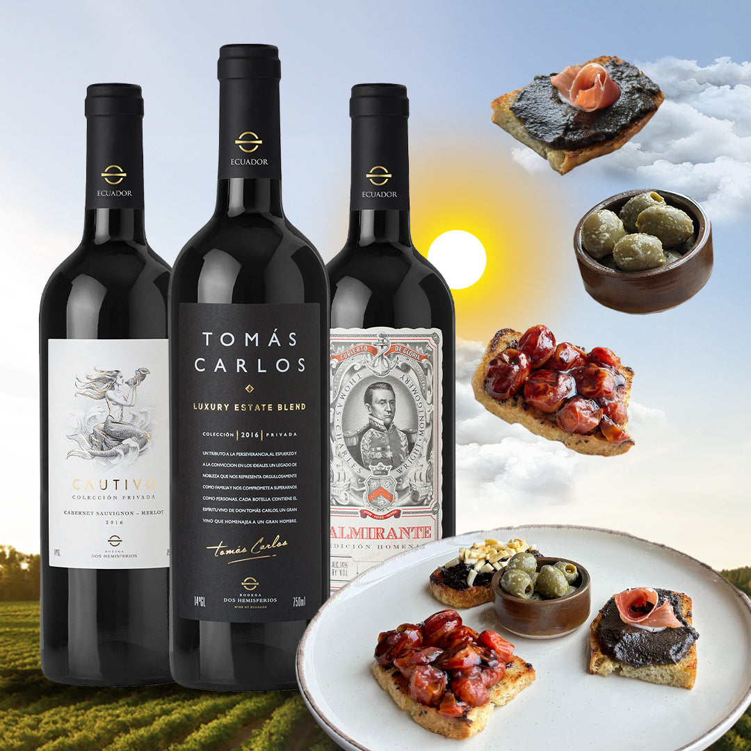 Cata Crostini y Ultra Premium - Bodega Dos Hemisferios