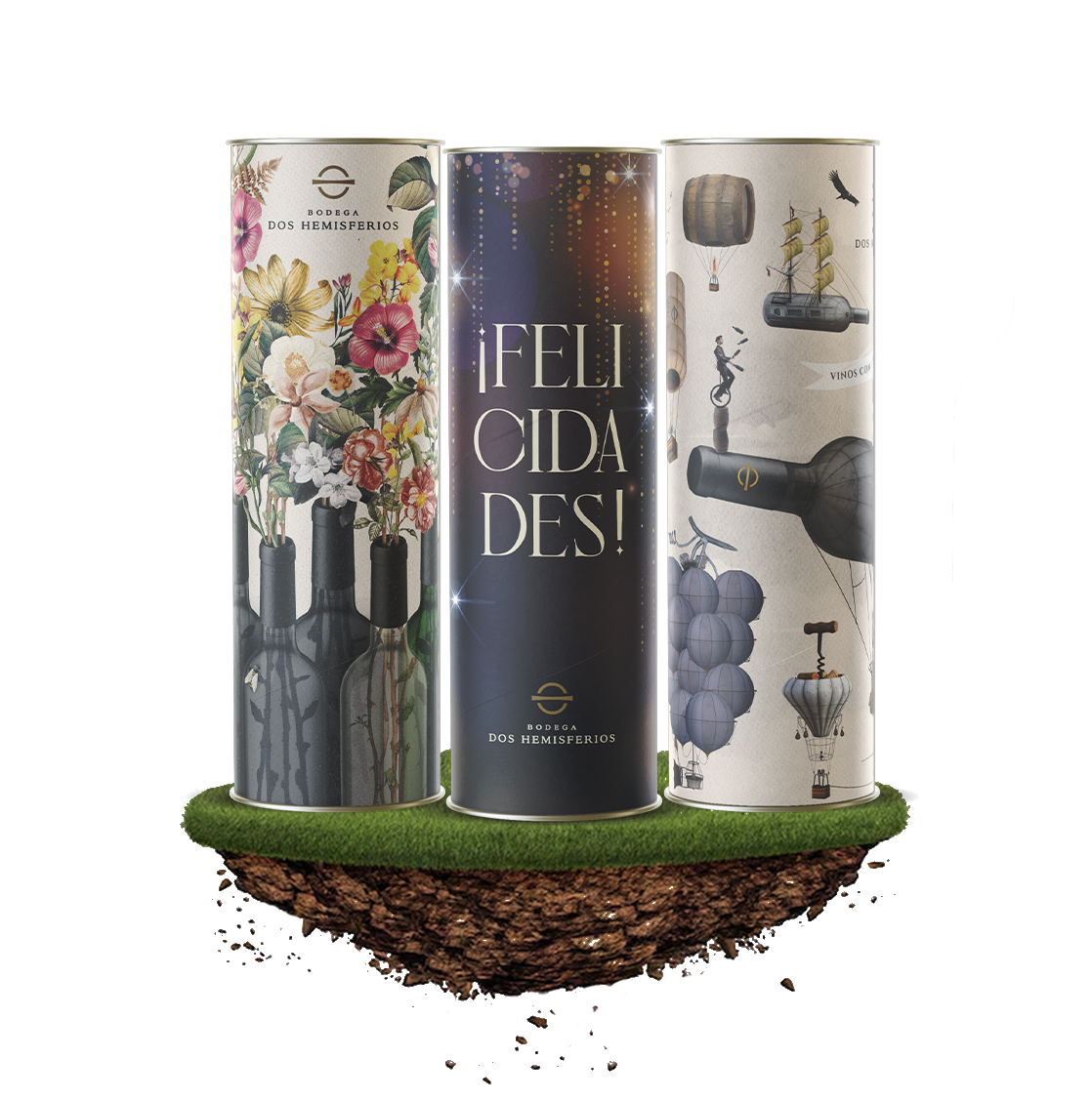 Personalización de Cilindros - Bodega Dos Hemisferios