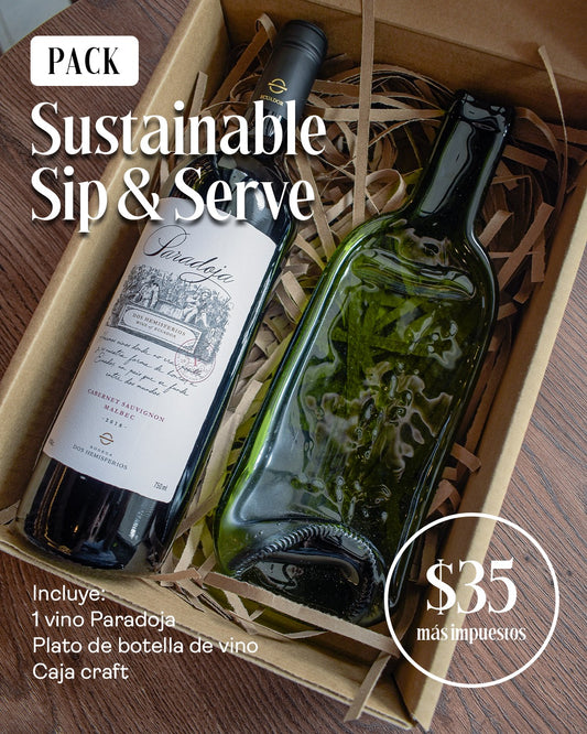 Pack Sustainable Sip & Serve - Bodega Dos Hemisferios