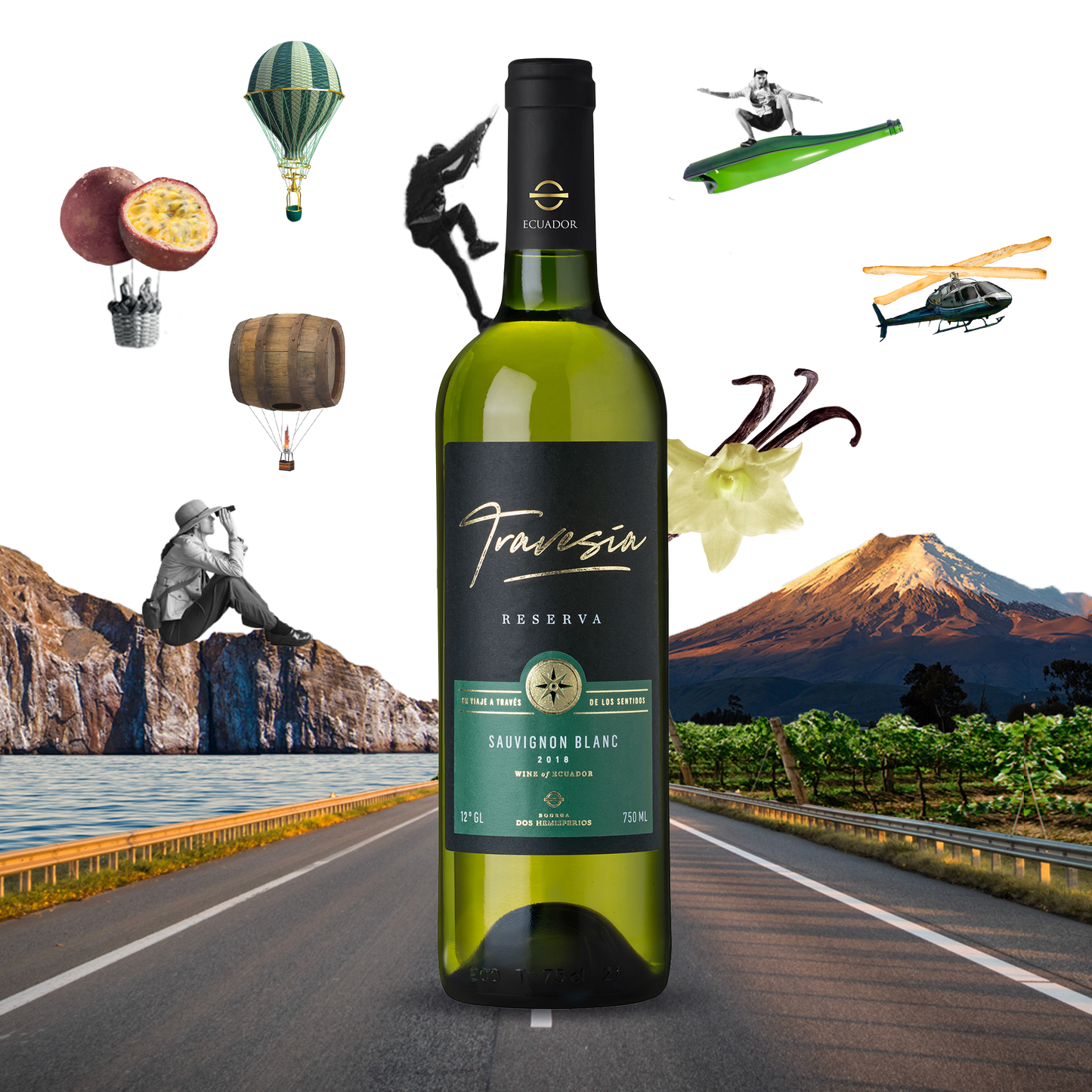 Travesía Reserva - Sauvignon Blanc - Bodega Dos Hemisferios