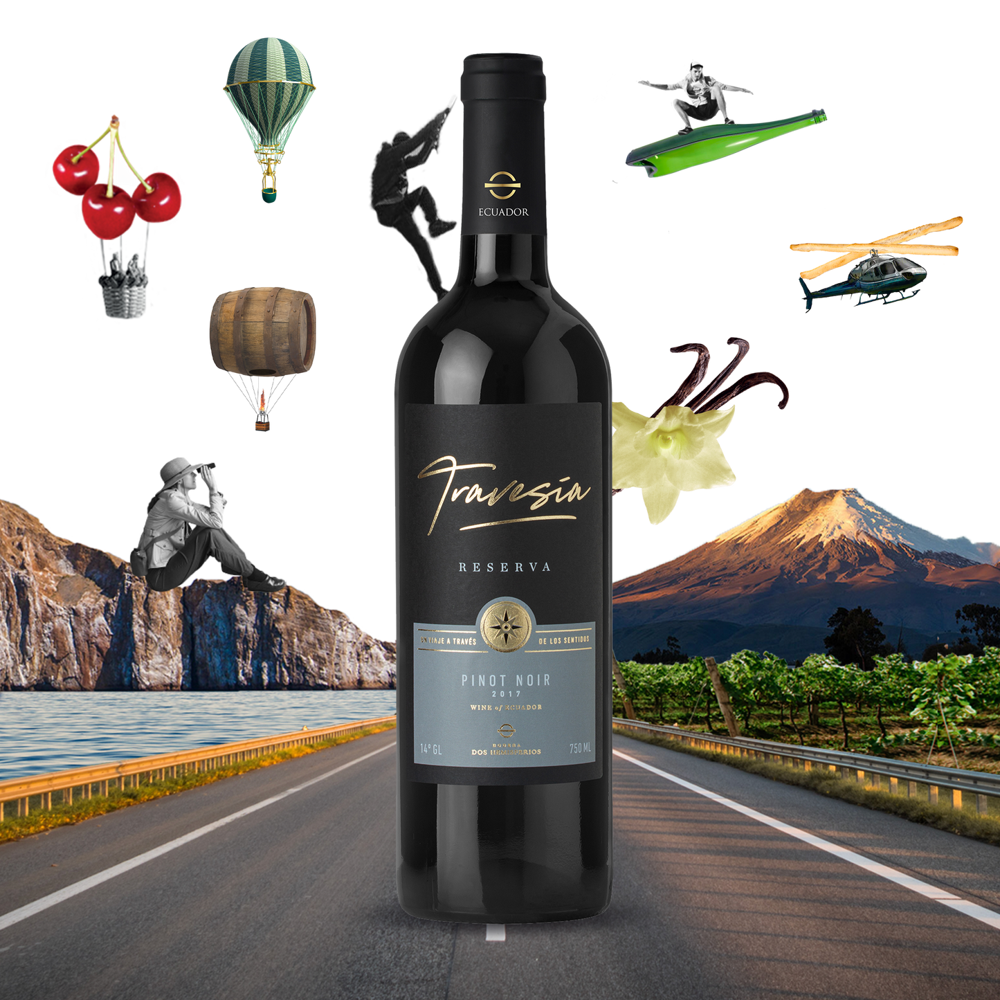 Travesía Reserva - Pinot Noir - Bodega Dos Hemisferios