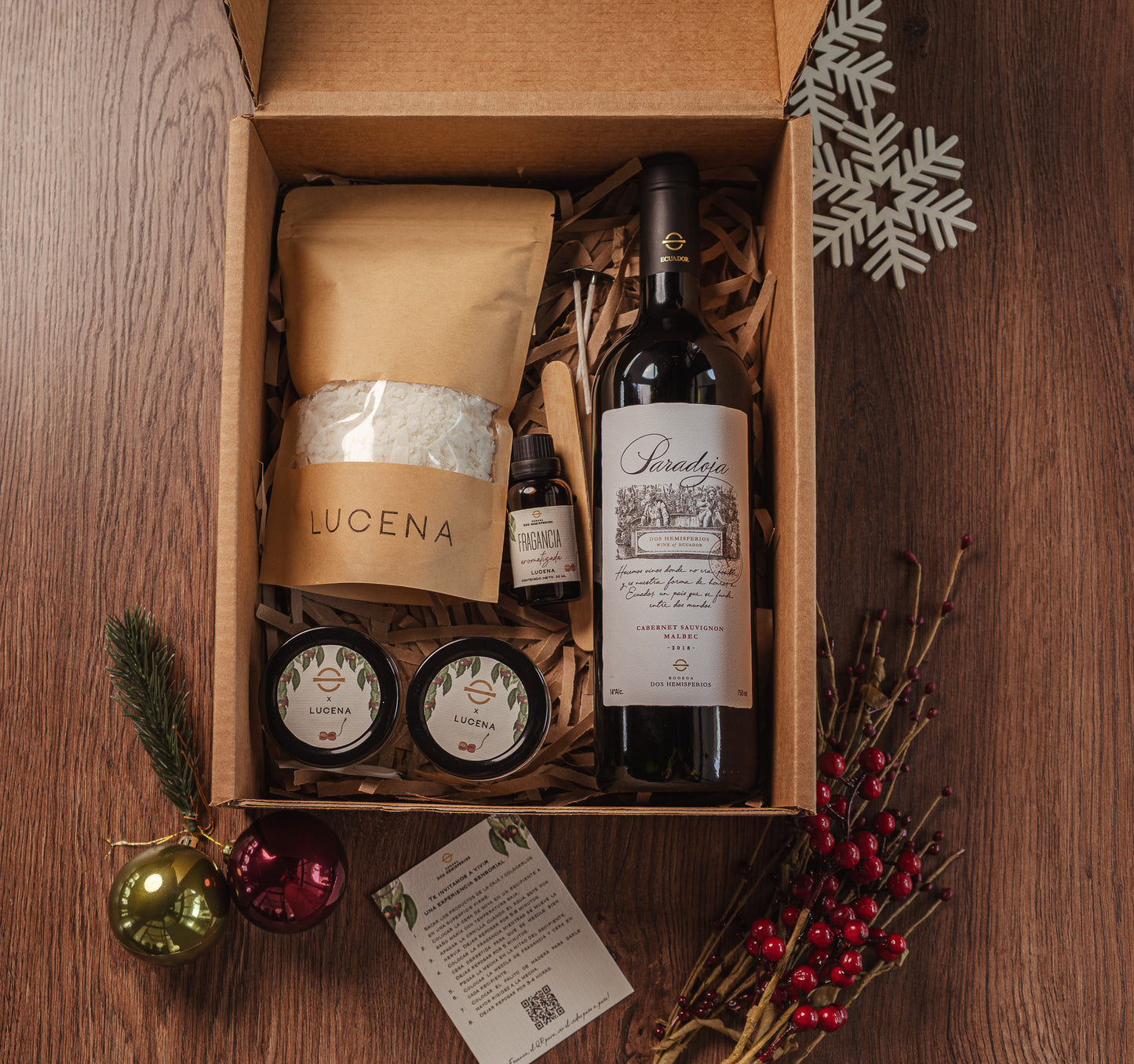 Pack Experiencia Lucena x BDH - Bodega Dos Hemisferios