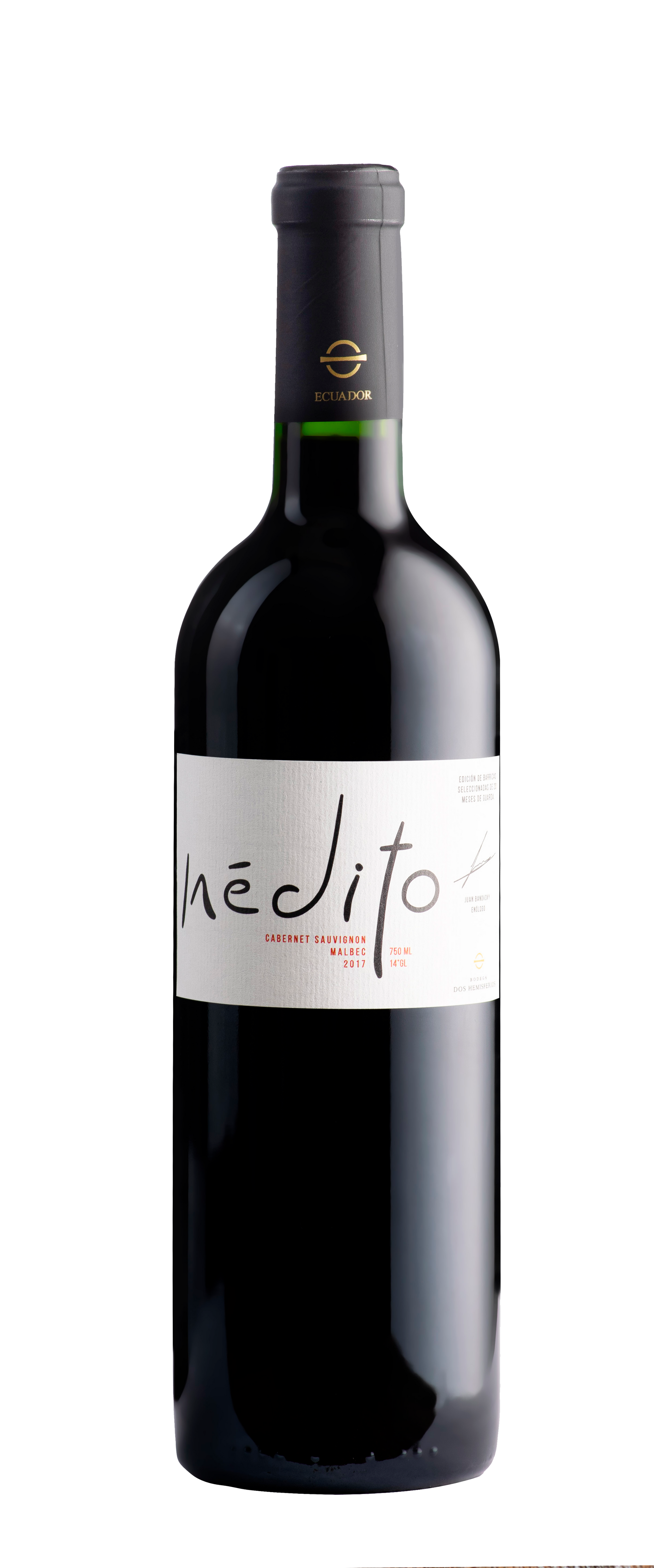 Inédito blend Malbec - Cabernet Sauvignon 2017 - Bodega Dos Hemisferios